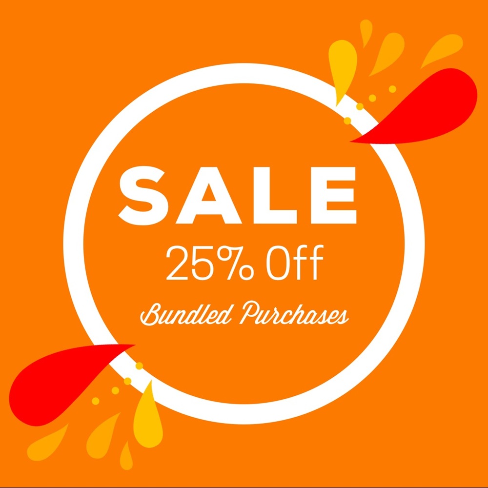 additional 5% off of bundled purchases w/ 4+ items